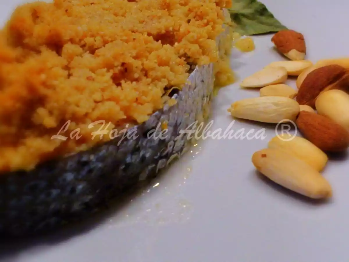 Salmón con almendras – Salmone alle mandorle