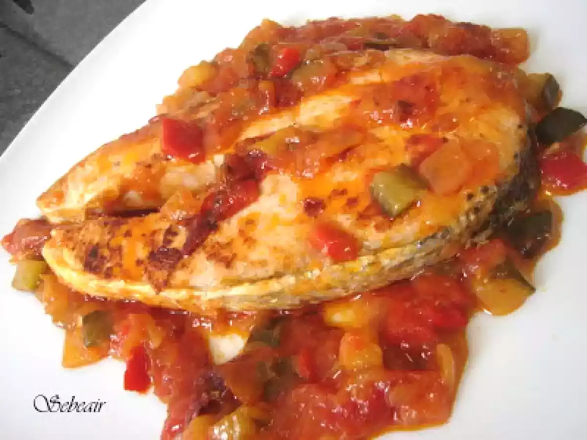 SALMON CON FRITADA O PISTO (tradicional) + REGALO INES ROSALES