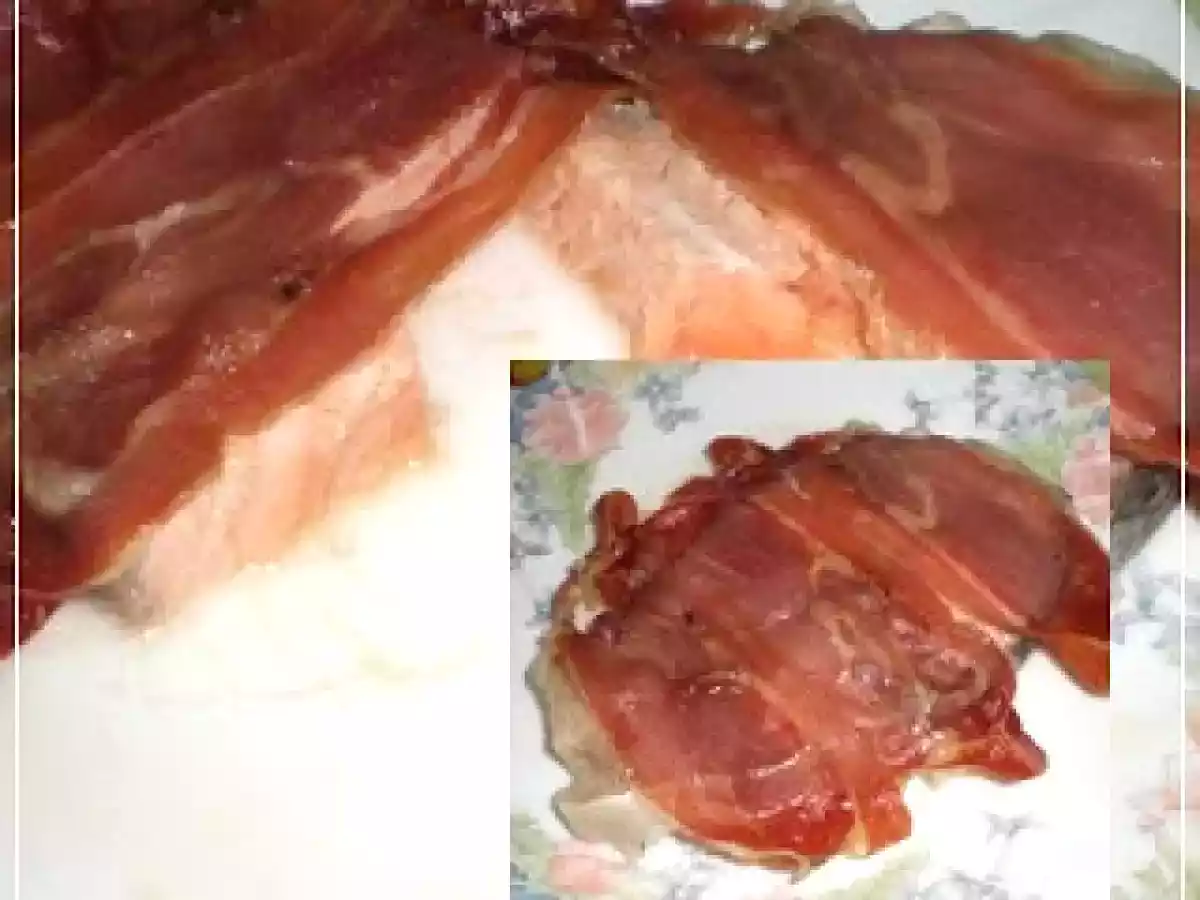 SALMON CON JAMON (microondas)