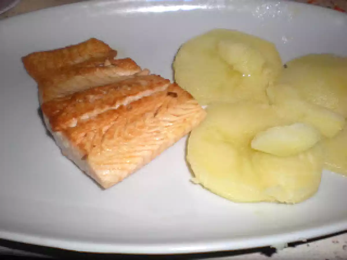 Salmón con salsa vinagreta - foto 2