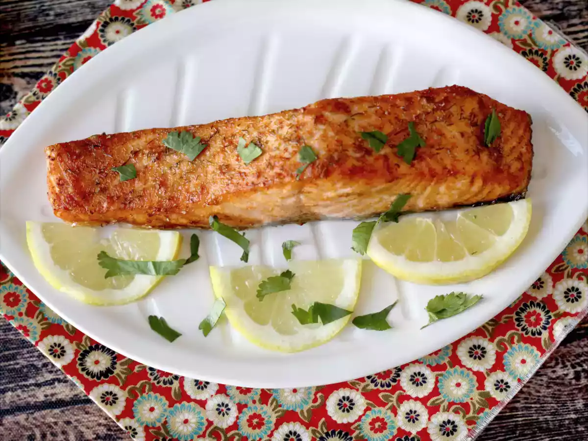 Salmón en freidora de aire: saludable y rico en sabor - foto 3