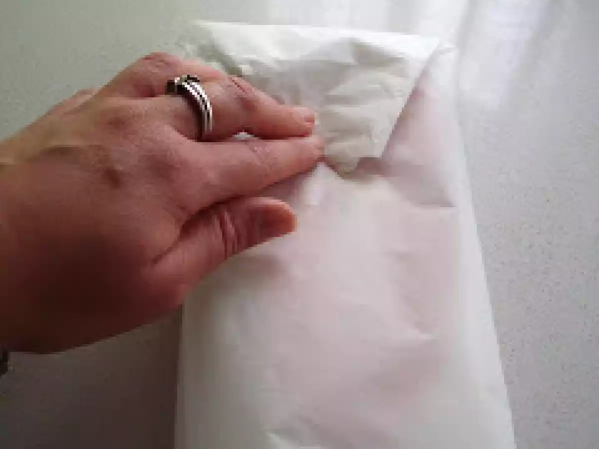 Salmón en papillote con salsa de mostaza y pepinillos - foto 3