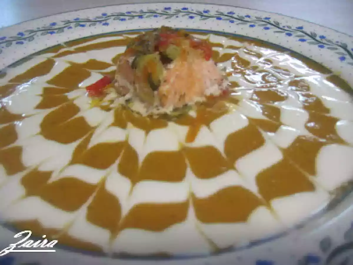 Salmón en papillote con verduritas y salsa de yogur - foto 2