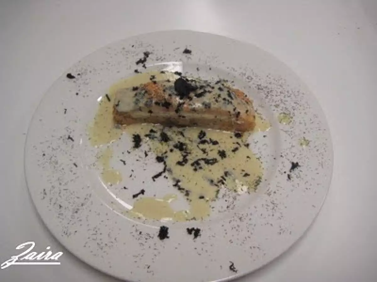 Salmón en su jugo con salsa de trufas - foto 4