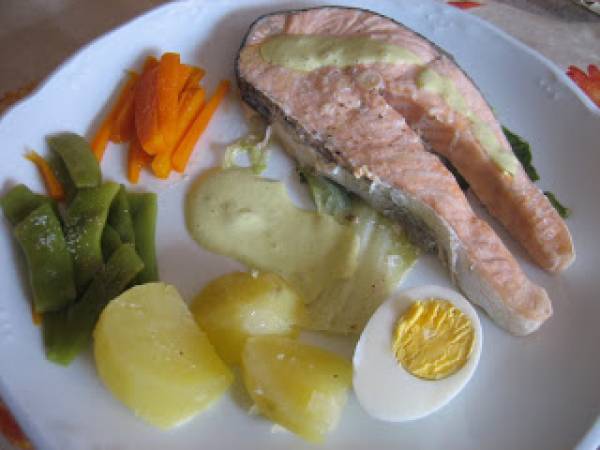 Salmón en thermomix