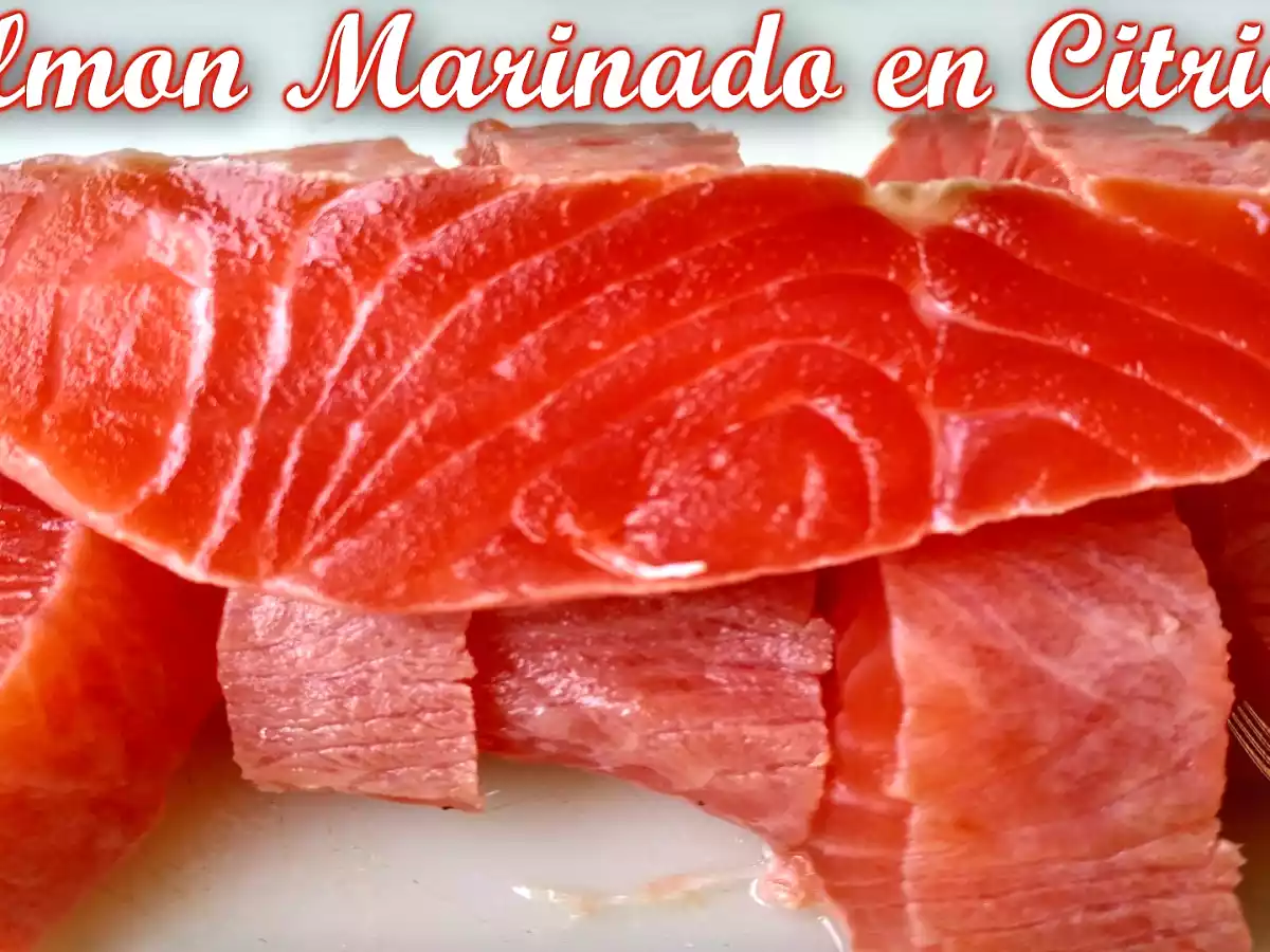 Salmon Marinado en Cítricos