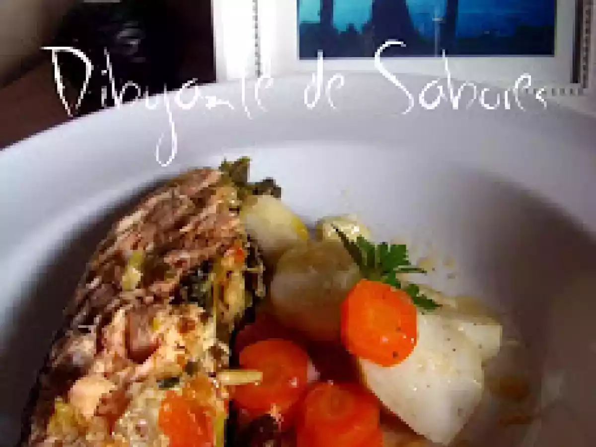 Salmón relleno a la catalana - foto 2