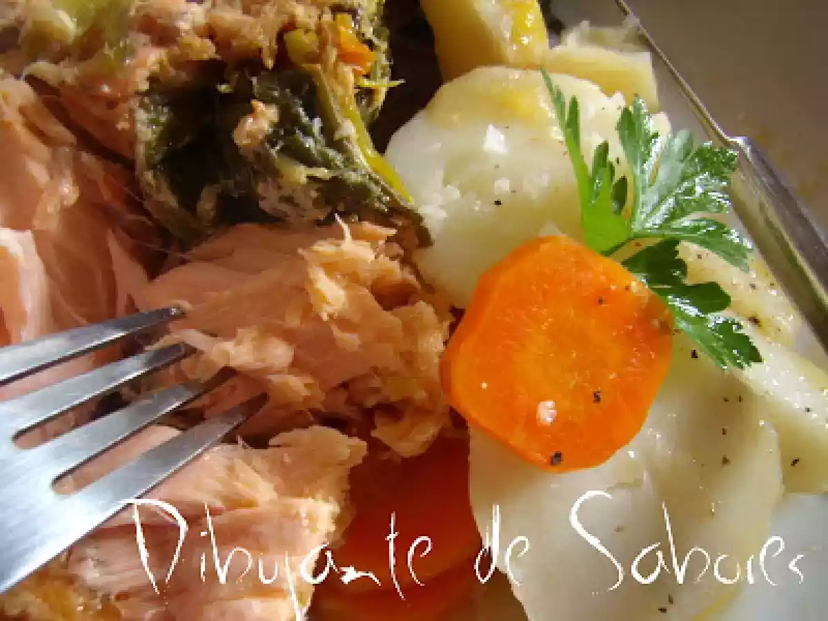 Salmón relleno a la catalana - foto 5