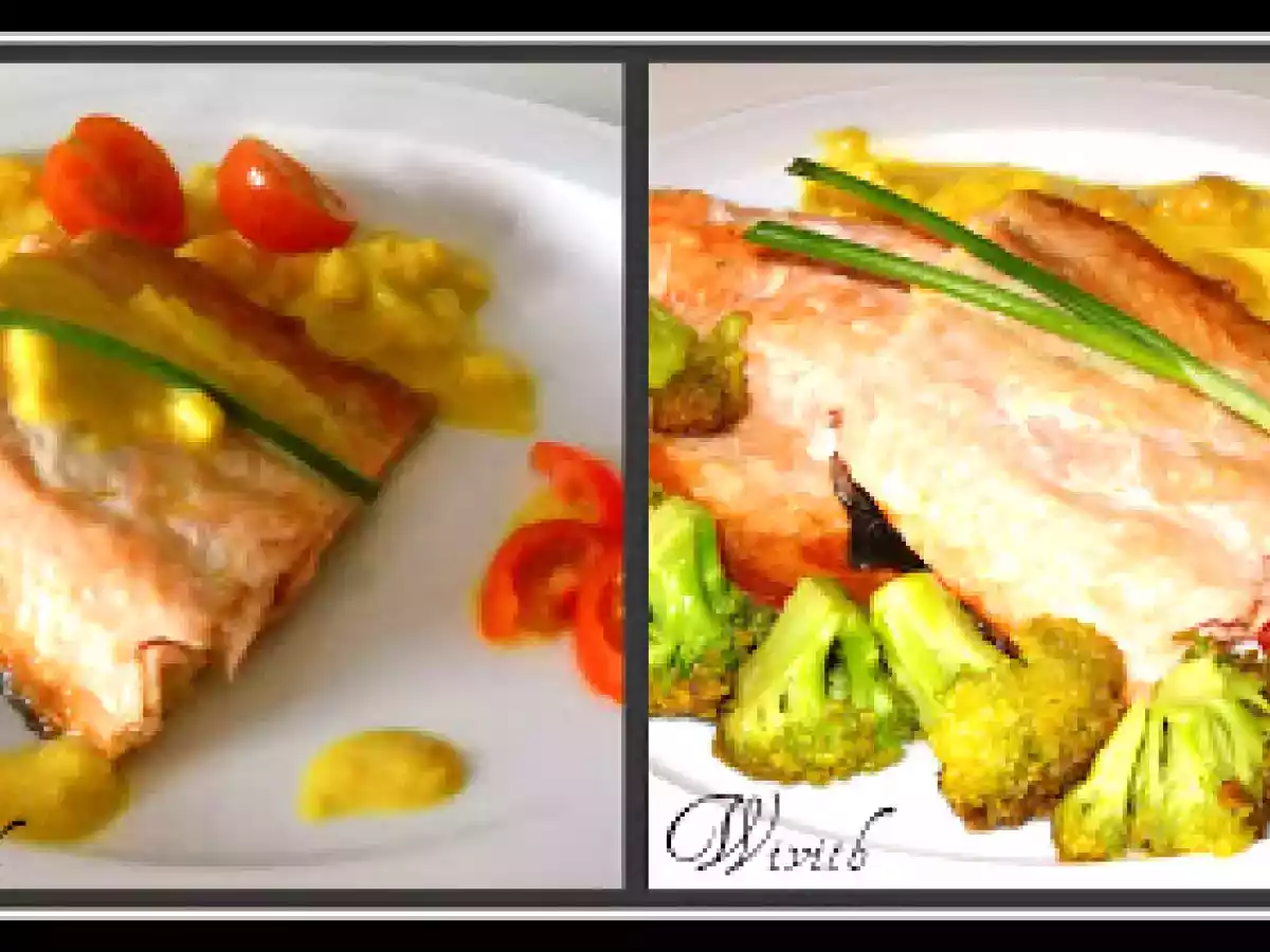 Salmón salvaje con salsa de reciclaje - foto 2