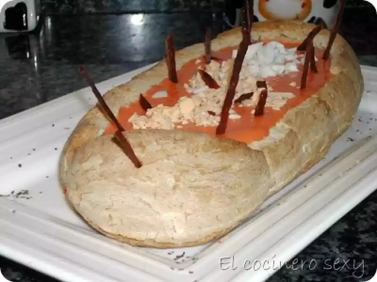 Salmorejo Cordobés con crujiente de jamón - foto 2