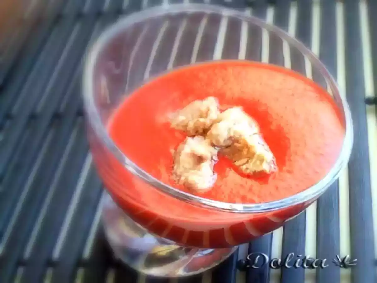 Salmorejo de remolacha suave y sencillo - foto 2