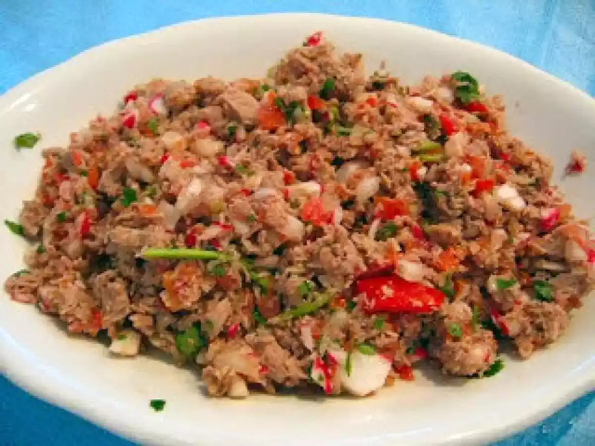 Salpicón de carne panameña