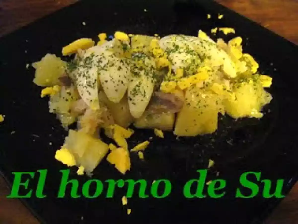 Salpicón de rape y patatas