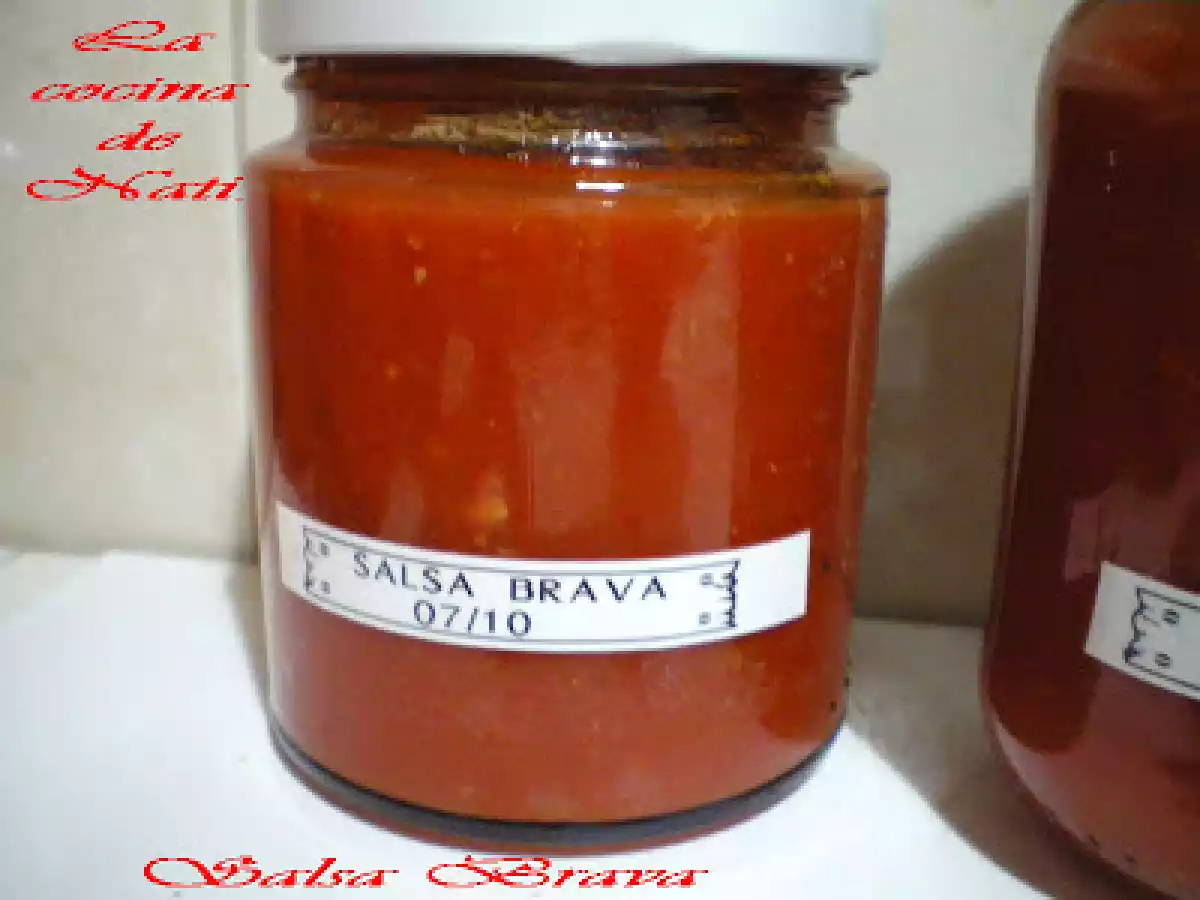 SALSA BRAVA, TOMATE FRITO Y TOMATE TAMIZADO.