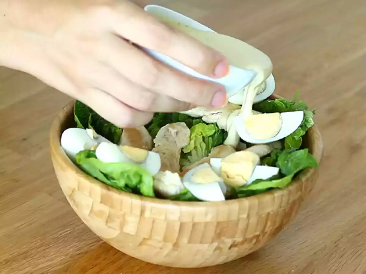 Salsa Cesar casera fácil