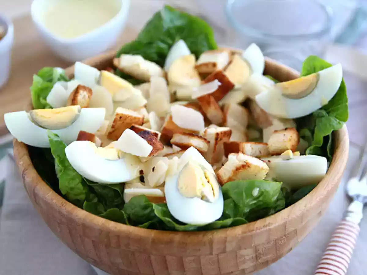 Salsa Cesar casera fácil - foto 3