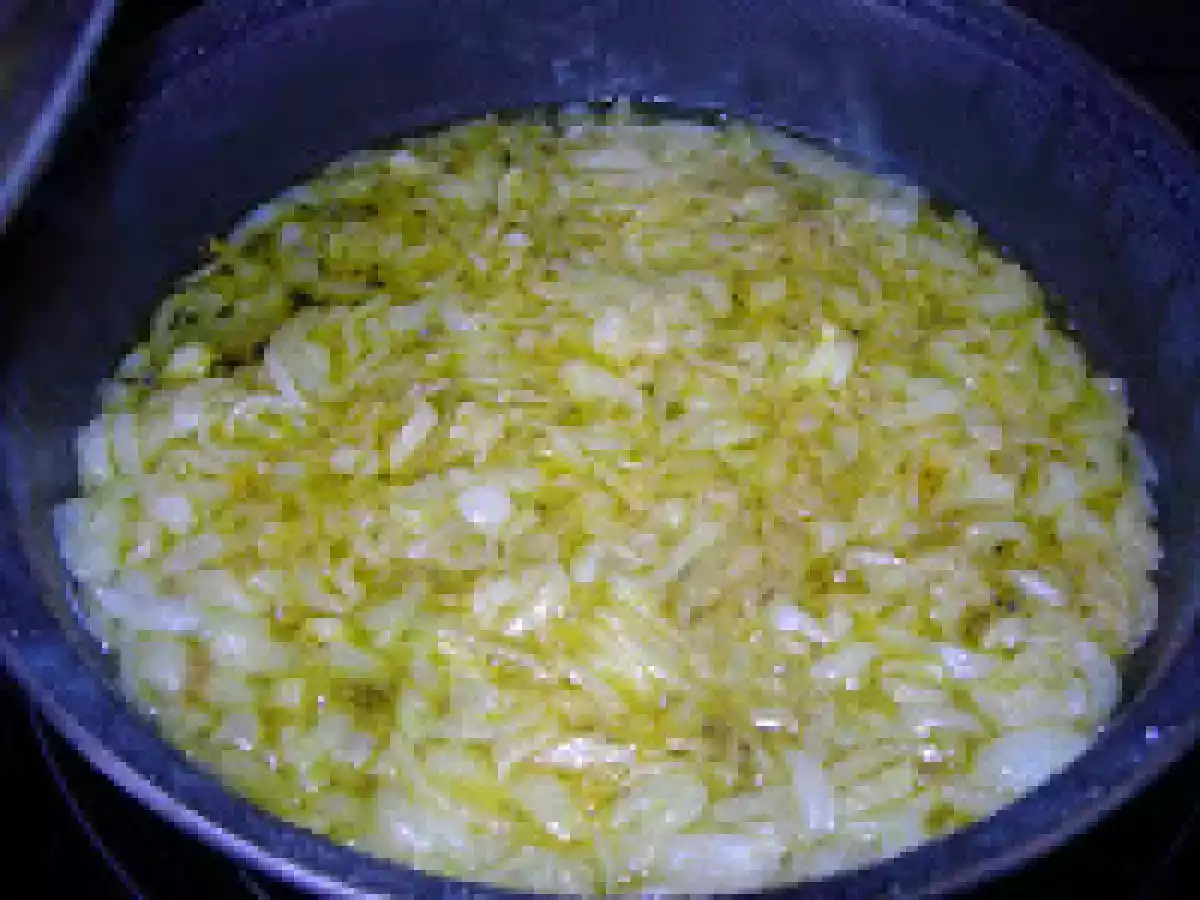 Salsa de cebolla confitada. Paso a paso - foto 4