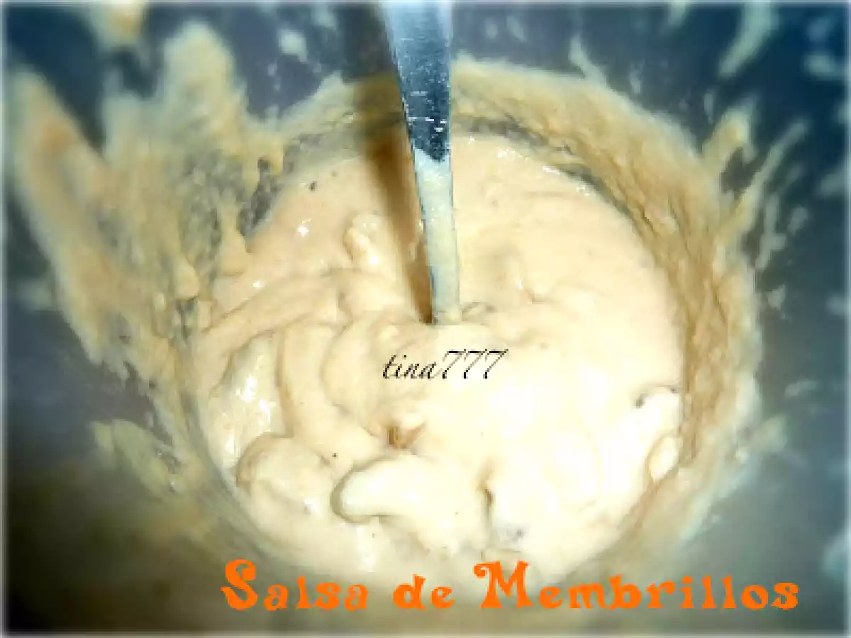 Salsa de membrillo