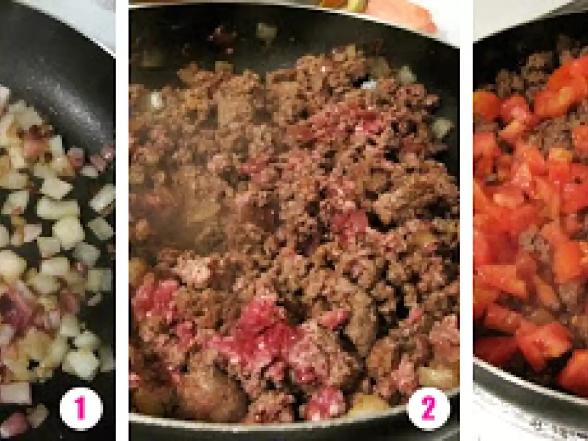 Salsa de tomate ahumada con carne - foto 5