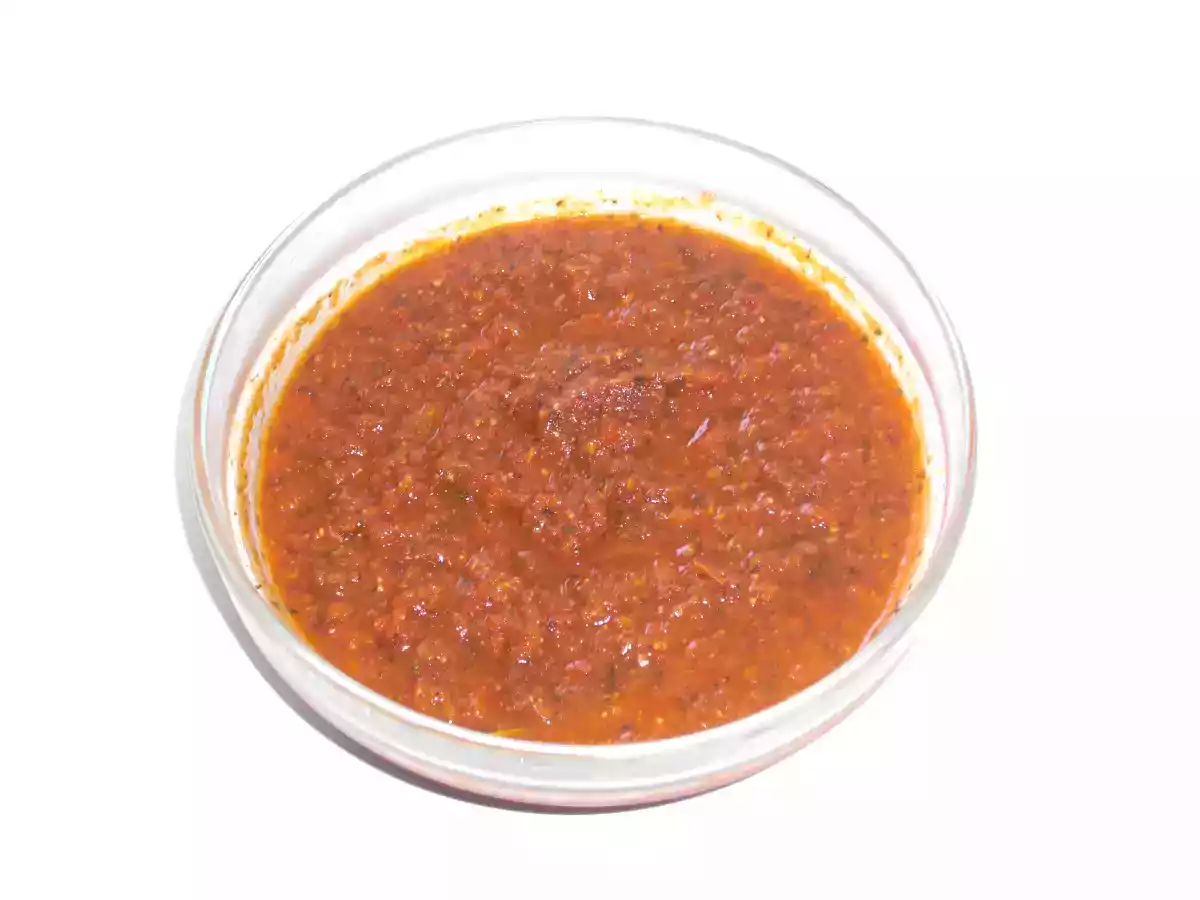 Salsa de tomate para pizza