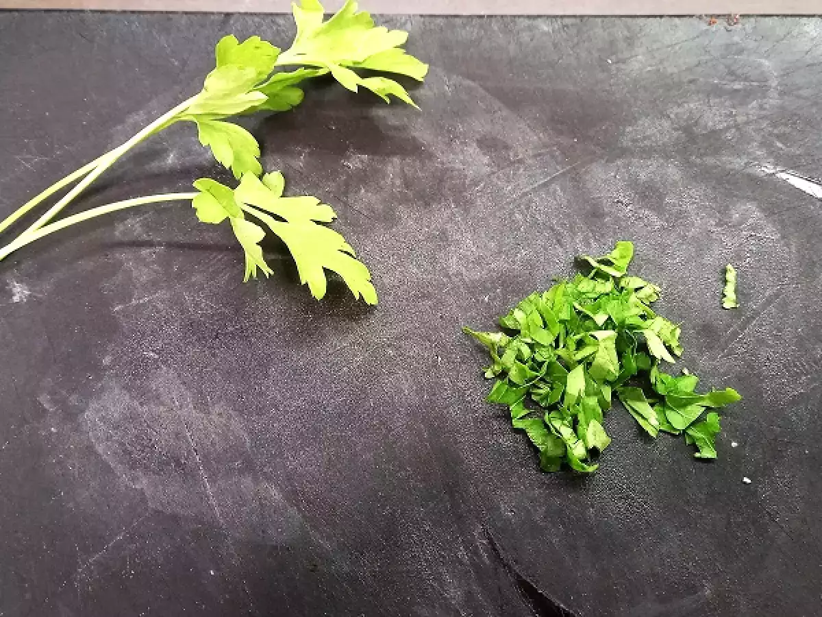 Salsa gremolata con almendras - foto 3