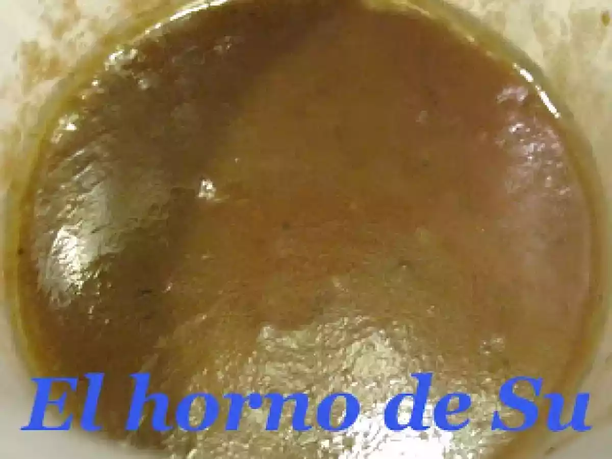 Salsa media glasa/española