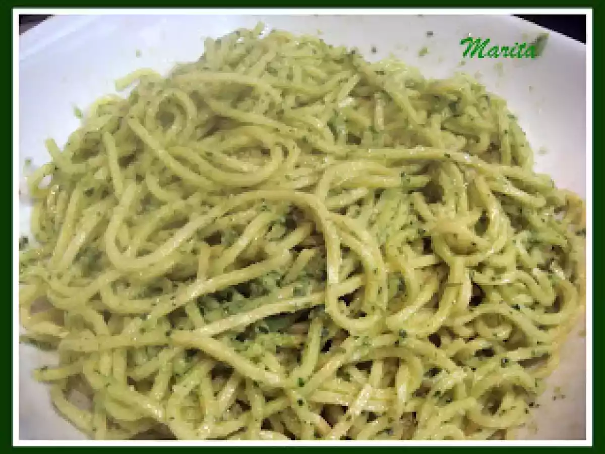 Salsa pesto para pasta (Thermomix)