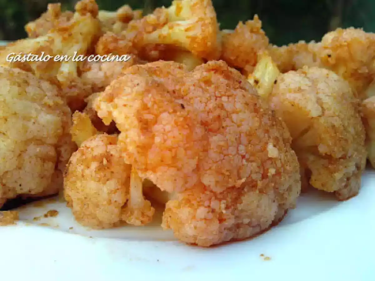 Salteado de coliflor con pimentón