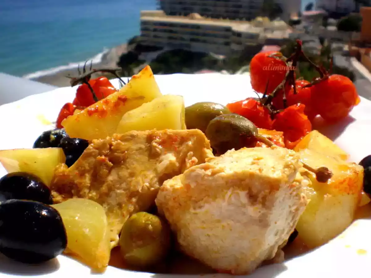 Salteado de pez espada