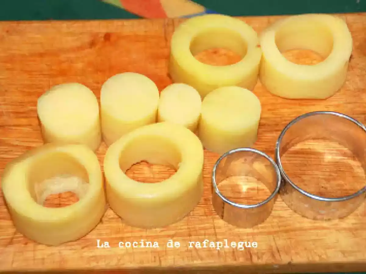 Salteado de verduras, bacalao y gambas - foto 2