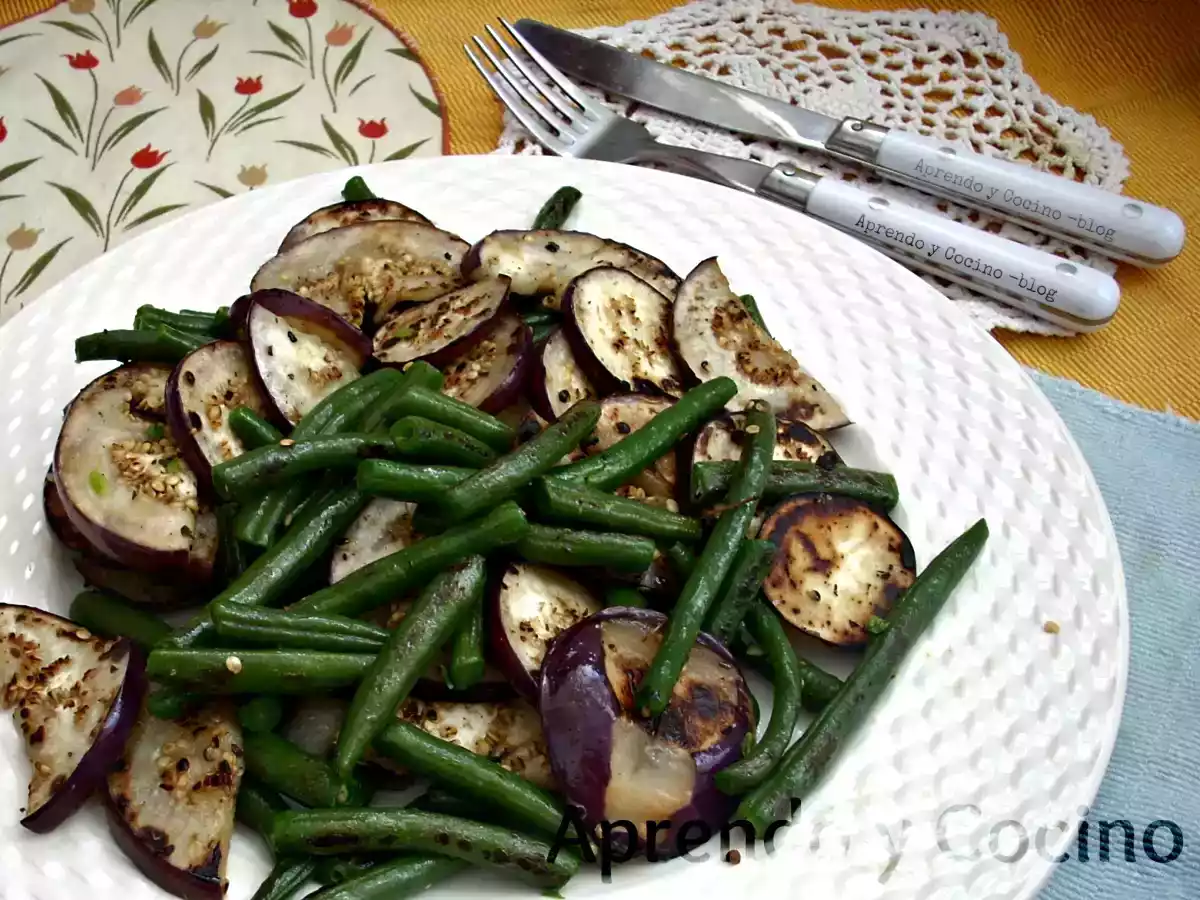 Salteado variado rápido de berenjena - foto 2