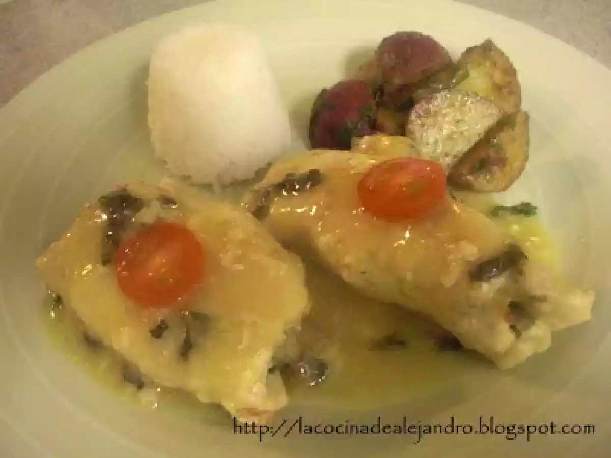 Saltimbocca de Pollo...