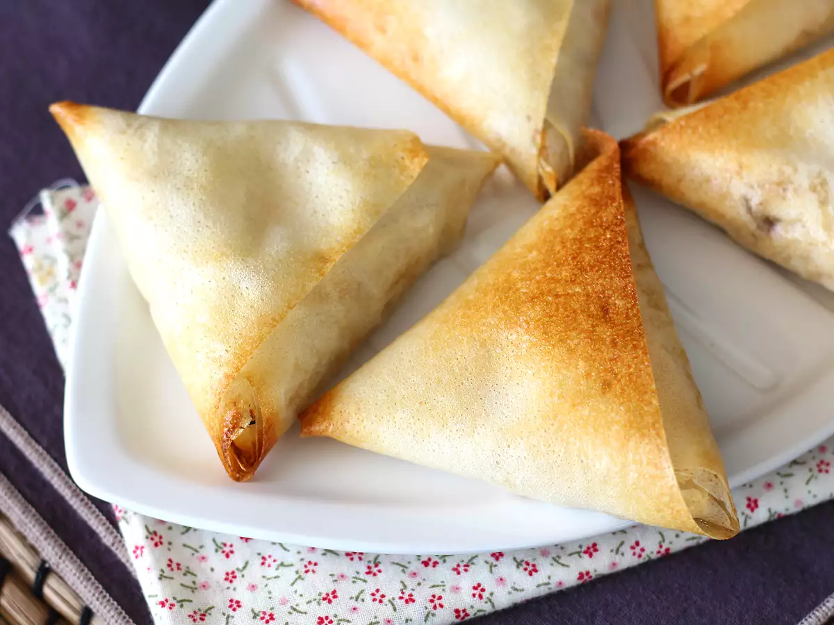 Samosas de caballa y queso crema - foto 3