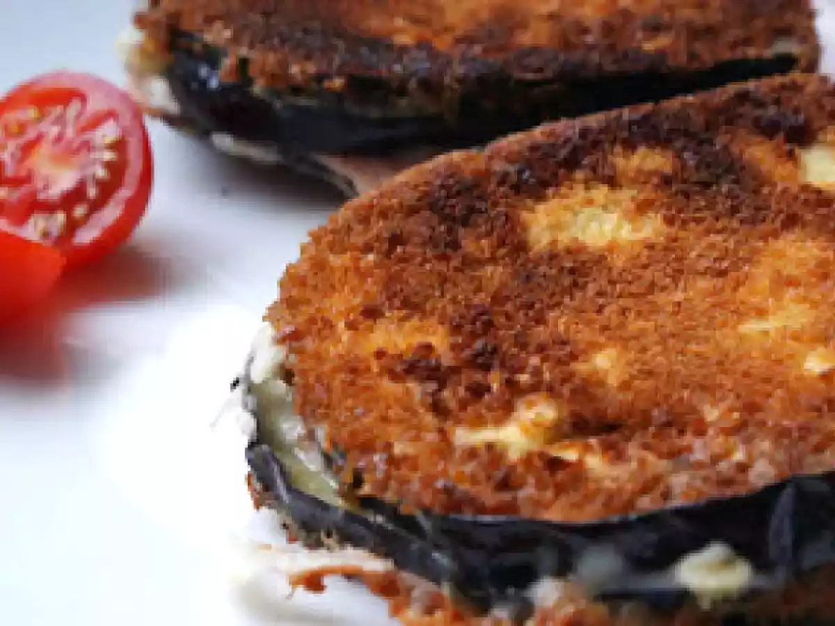 San jacobos de berenjenas con queso - foto 2