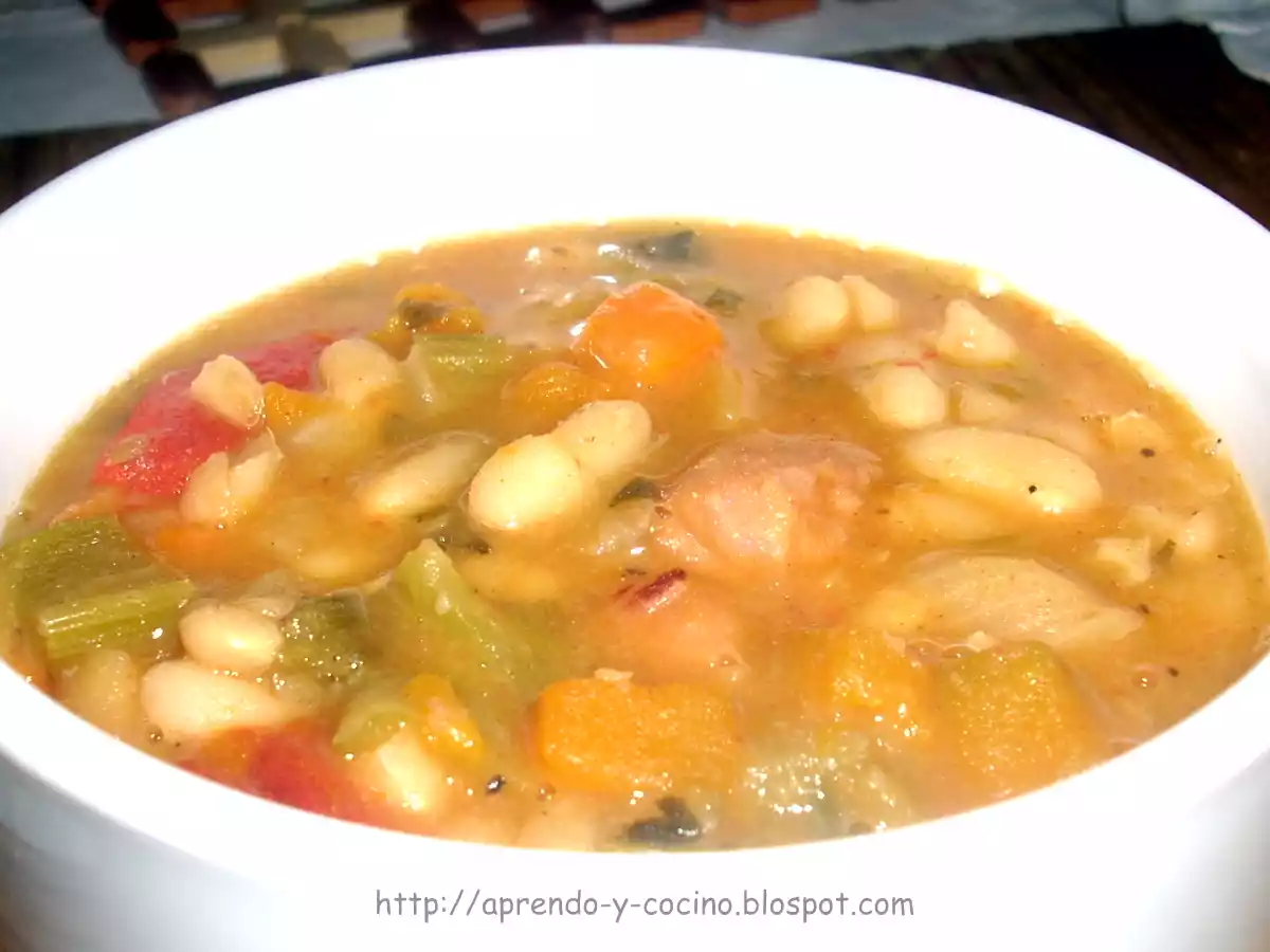Sancocho de habichuelas blancas