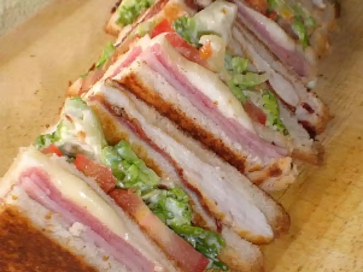 Sandwich club del vips