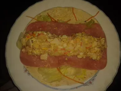 Sandwich de cangrejo