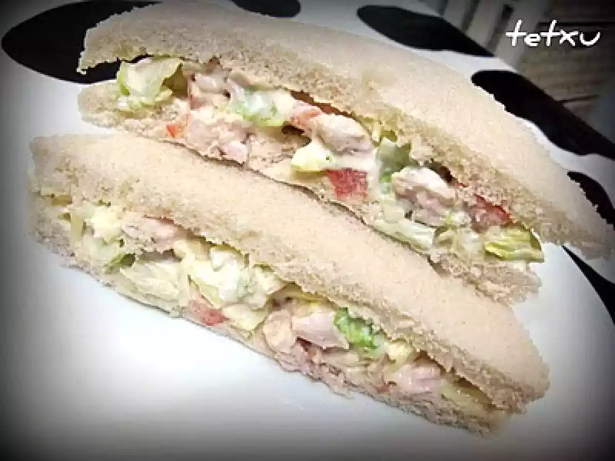 Sandwich de Ensalada de Pavo