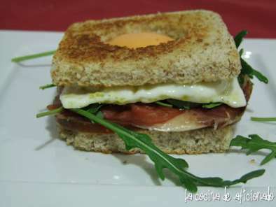 Sandwich de ibérico y huevo, foto 2