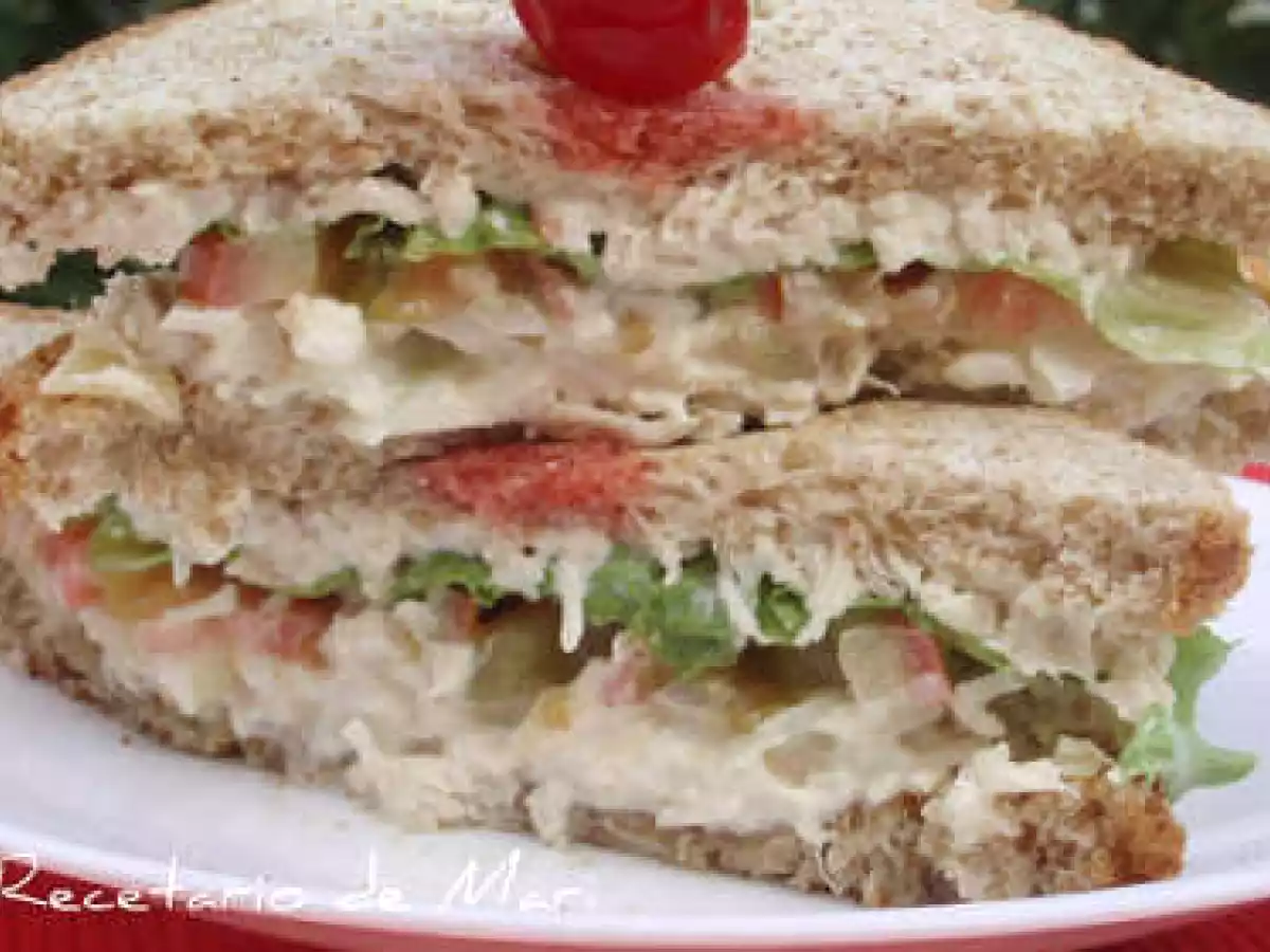 Sandwich de pollo