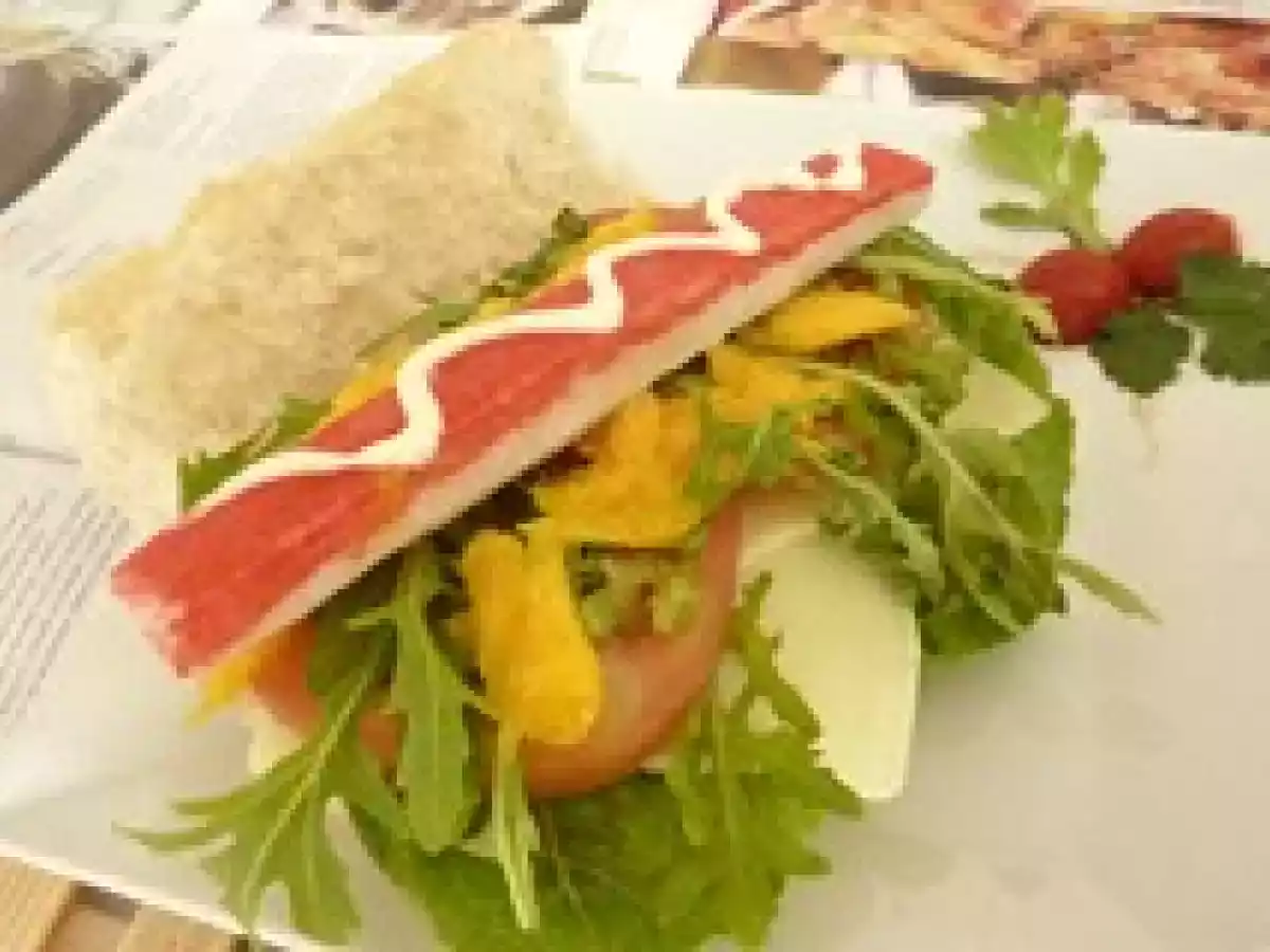 Sándwich frío de surimi - foto 4