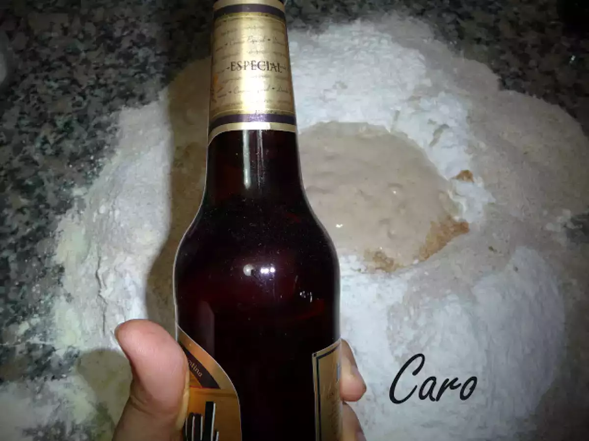 Sandwich vegetariano con pan de cerveza - foto 2