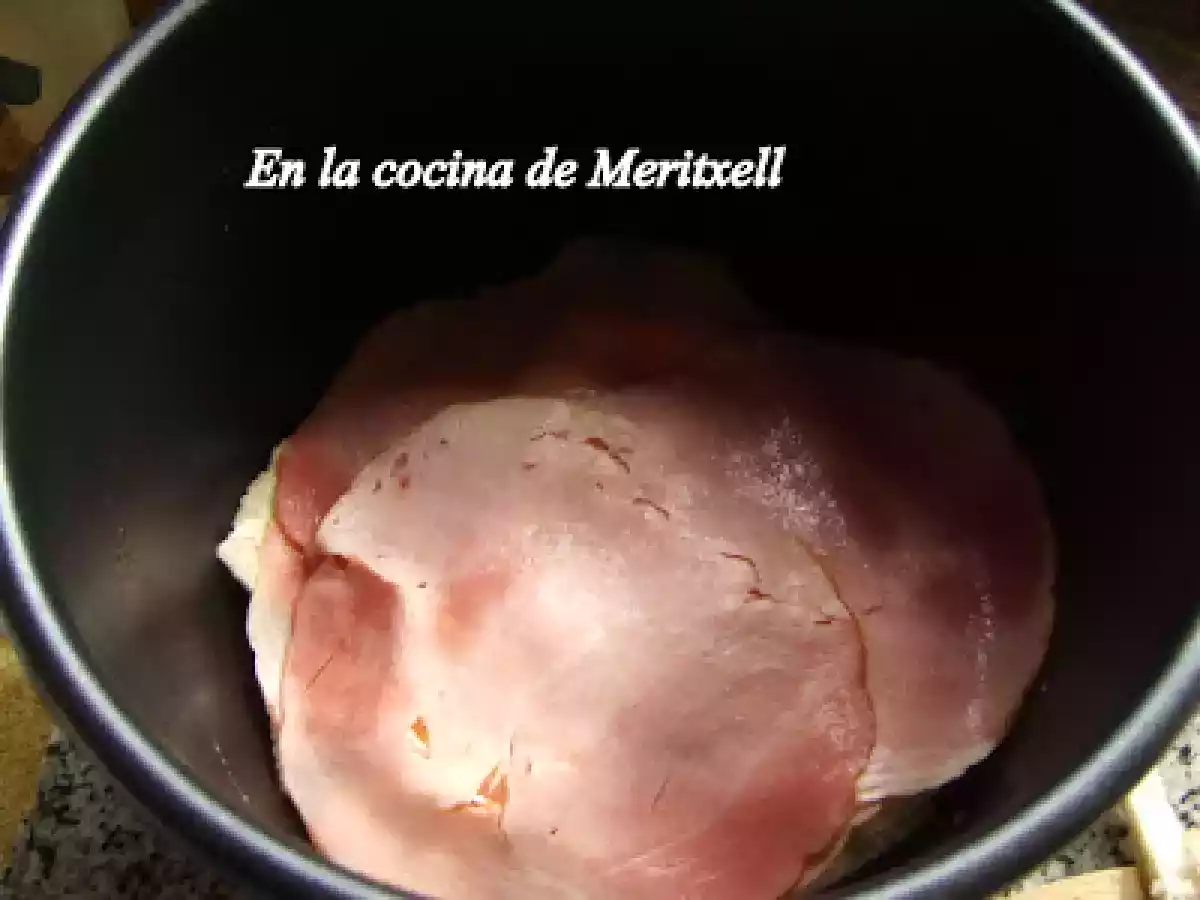 Sandwichon de jamón y queso, paso a paso - foto 8