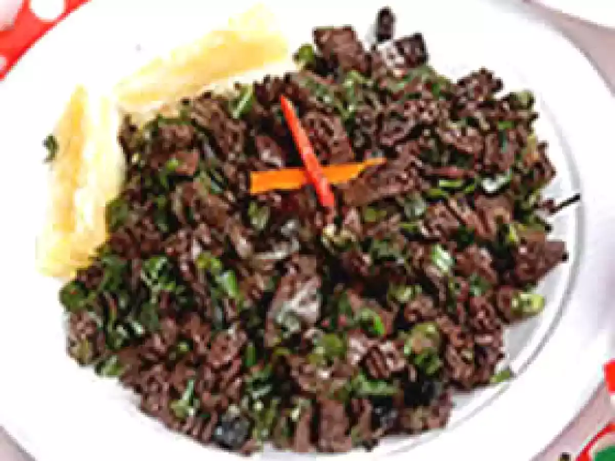 Sangrecita de pollo peruana