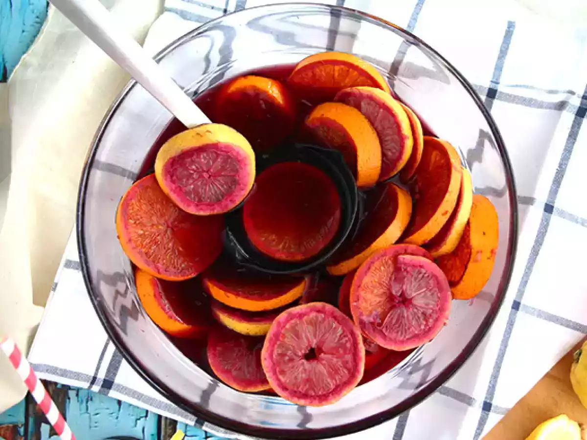 Sangría con naranja y limón - foto 2