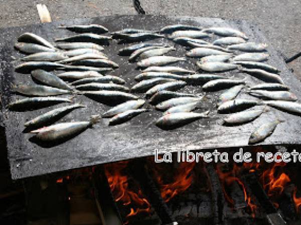 Sardinada a la plancha