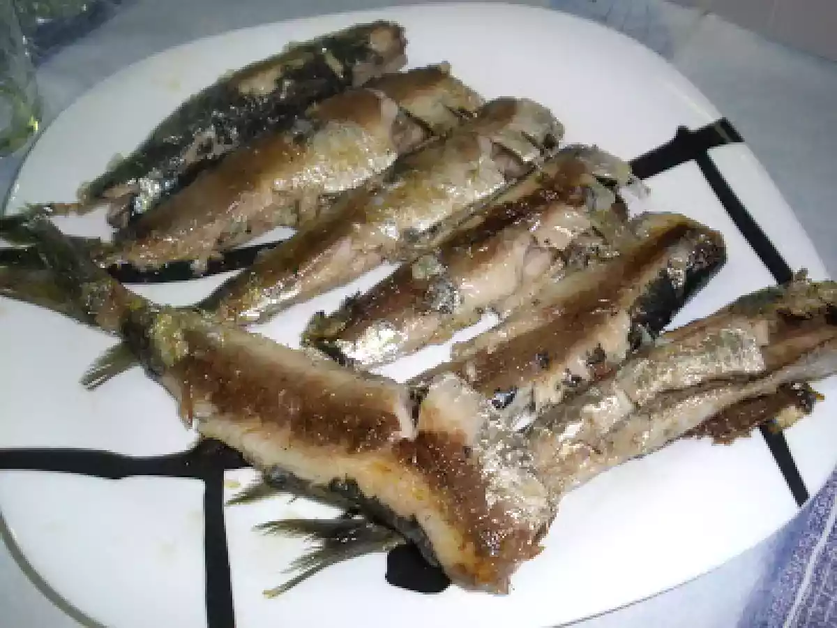 Sardinas a la plancha