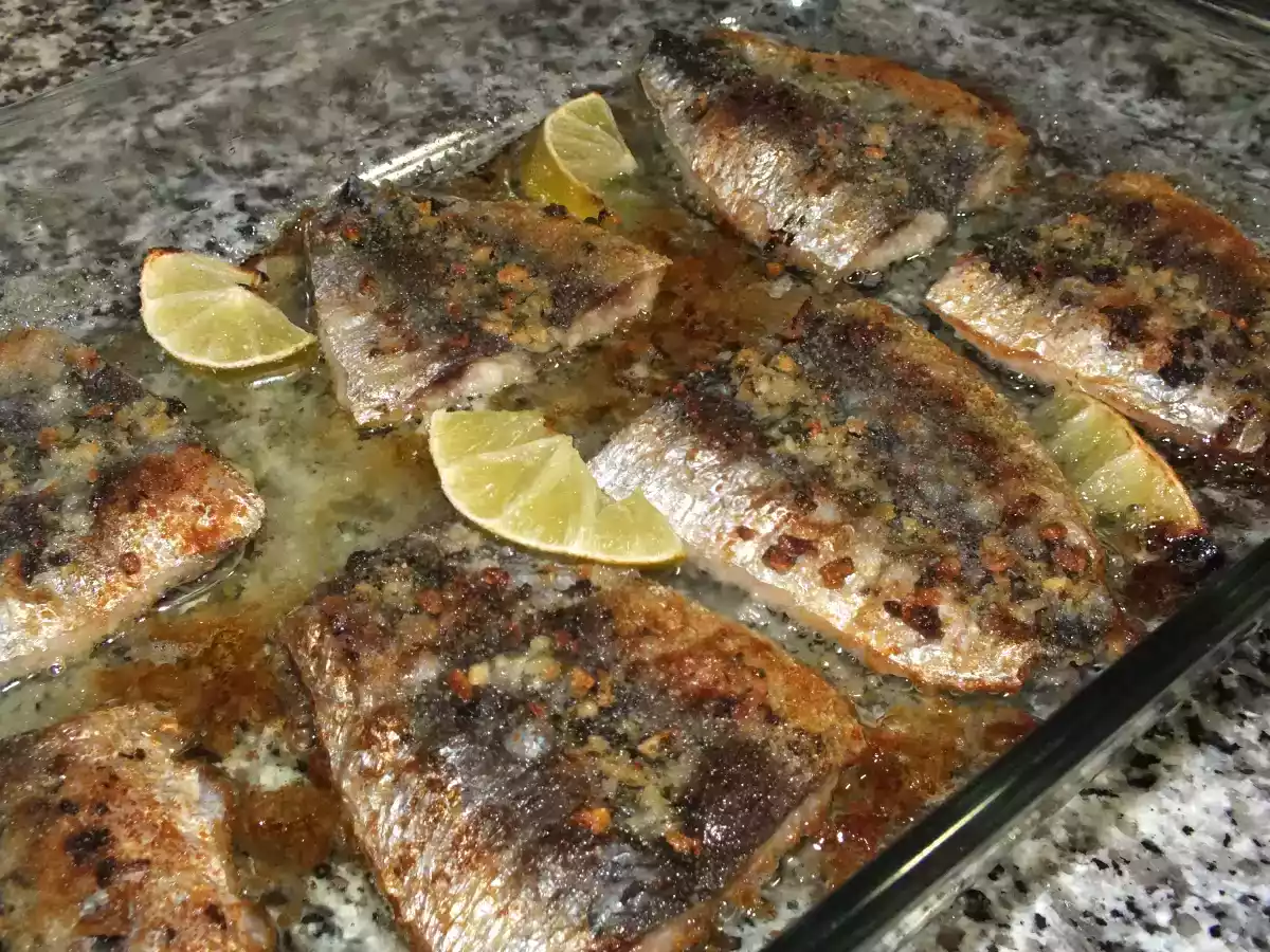 Sardinas Asadas al Horno