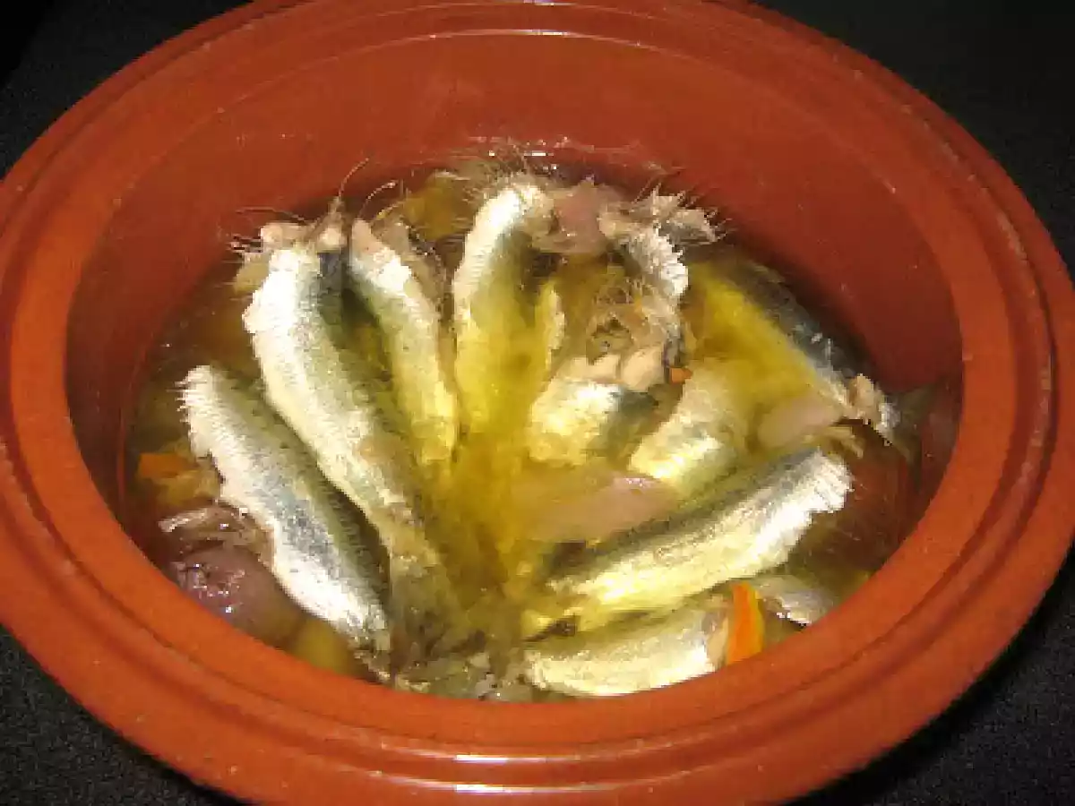 Sardinas en escabeche suave