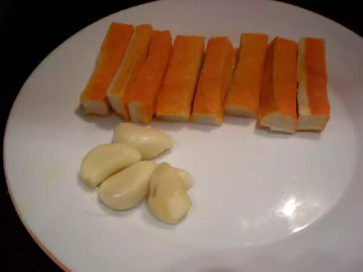 Sartén de salmón con gulas - foto 2